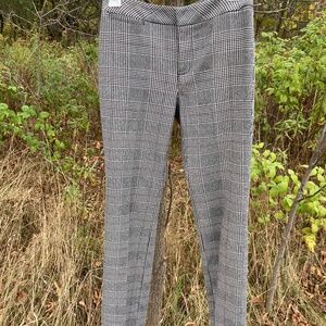 Like NEW NYDJ (Not Your Daughter’s Jeans) black & white plaid dress pants, Sz 0
